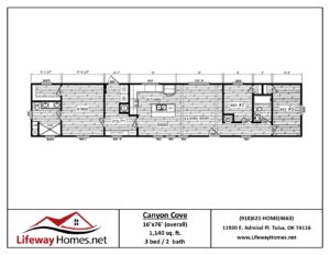 Canyon Cove Floorplan