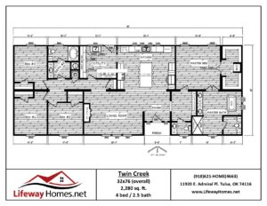 Twin Creek Floorplan LW