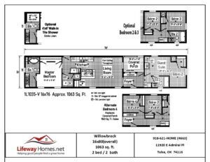 Willowbrock Floorplan